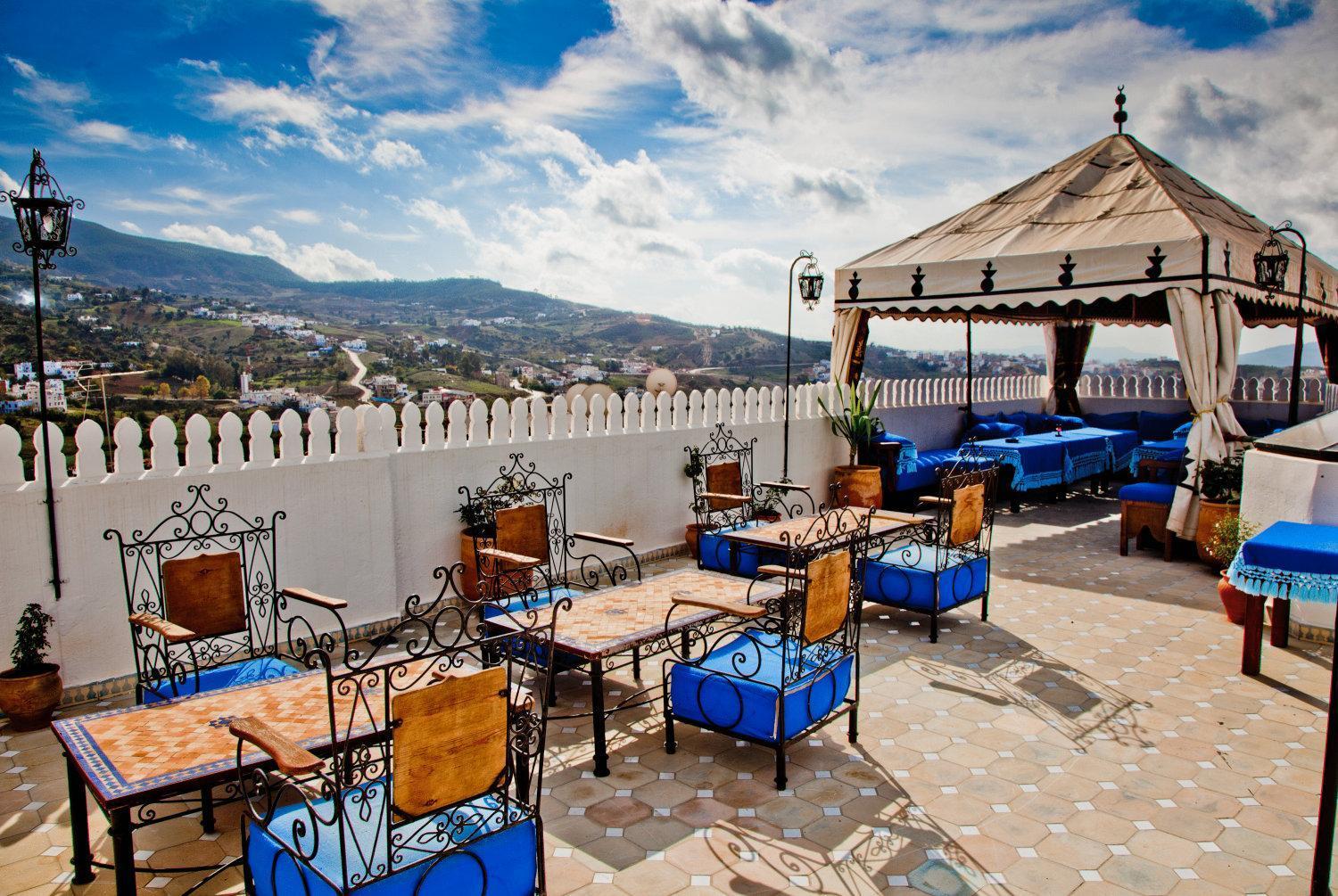 Hotel Dar Mounir Чефчауен Екстериор снимка